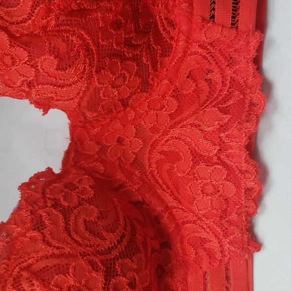 New Smart & Sexy Lace Unlined Underwire Longline Corset Bra - Picture 3 of 9